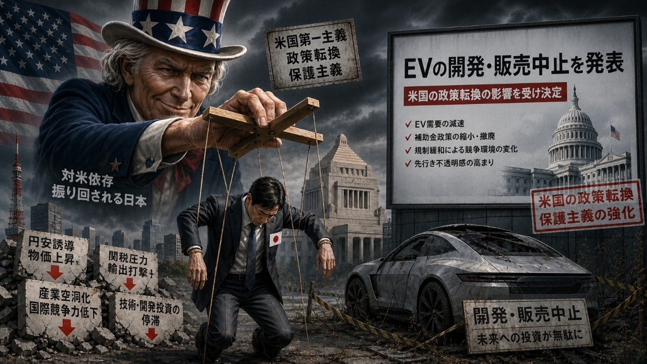 EV開発中止のイメージ